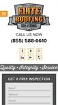 Mobile Screenshot of eliteroofingsolutions.com